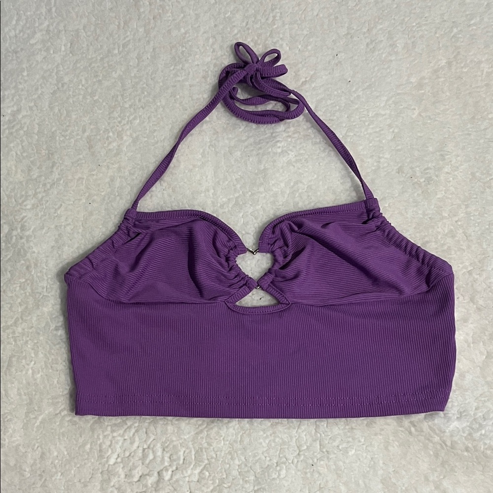 SHEIN Violet Halter Neck Top